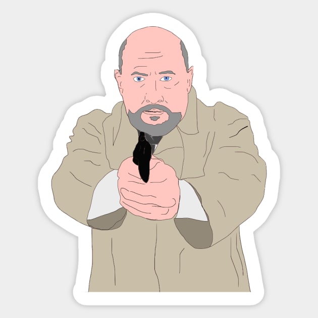 Dr Loomis Sticker by VideoNasties